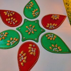 Acrylic design Rangoli