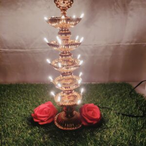 Electric Light Diya Diwali special 5 layer set of 2