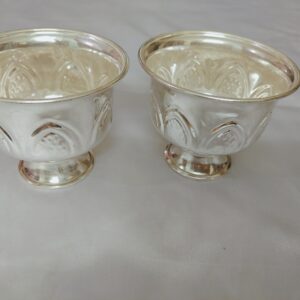 German Silver Gandham cup set of 2