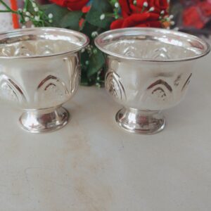 German Silver Gandham cup set of 2