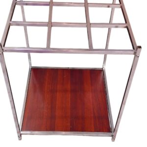 STAINLESS STEEL FOLDABLE POOJA MANDAPAM PREMIUM STYLE