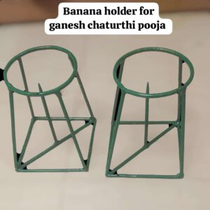 BANANA TREE HOLDER FOR GANESH CHATURTHI POOJA SET OF 2