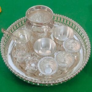 Pure German Silver Varalakshmi Vratham combo