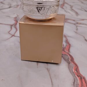 shanku chakram namam german silver Bowl for Prasadam /haldi kumkum
